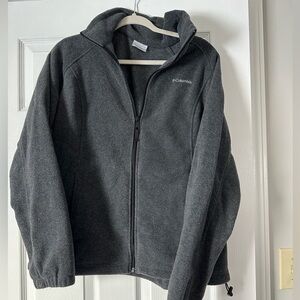 Columbia gray zip up